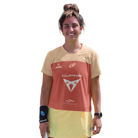 CAMISETA BULLPADEL AZABAL BG POMELO