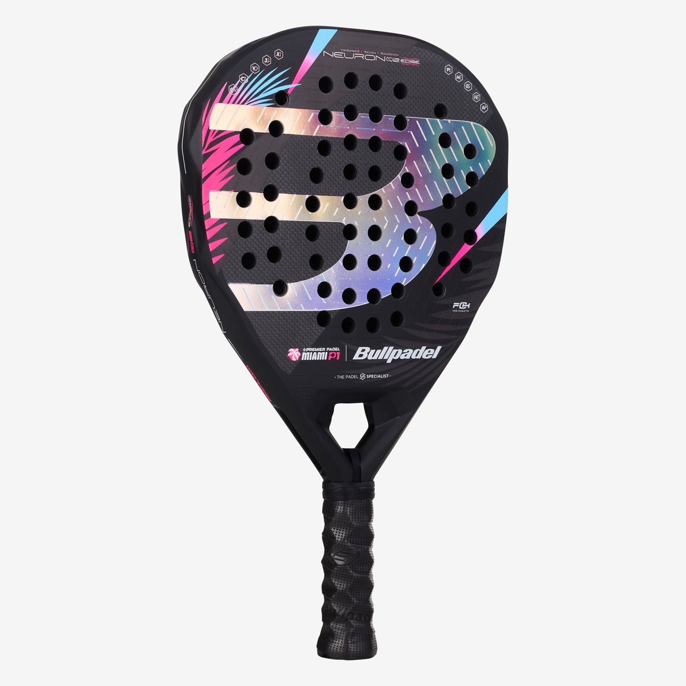 PALA BULLPADEL NEURON 02 EDGE MIAMI 26 NEGRO