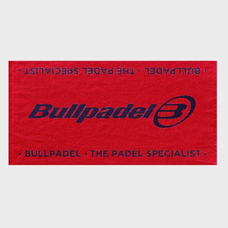 TOALLA BULLPADEL BPTOWEL26 150X90 ROJO