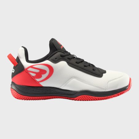 CHAUSSURE BULLPADEL BUKER JR 25V BLANC ET ROUGE